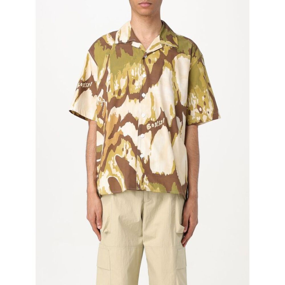 Bonsai Shirt Men Beige